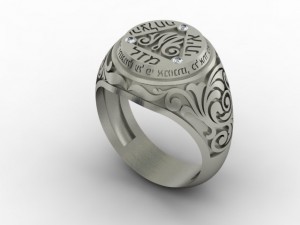 jewellery man ring 3D Print Model