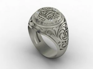 jewellery man ring 3D Print Model