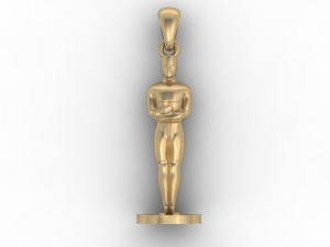 oscar statue 3D Print Model