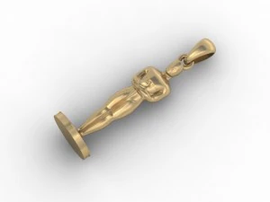 oscar statue 3D Print Model