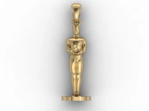 oscar statue 3D Print Model