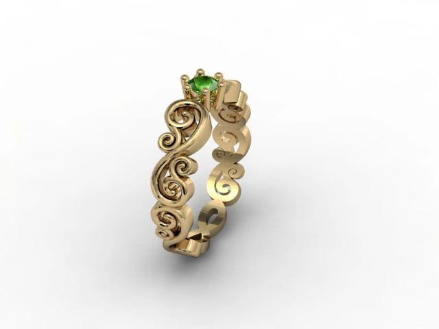 jewellery ring 3D Print Model .c4d .max .obj .3ds .fbx .stl .blend 