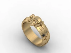 Schmuckring 3D Druckmodell