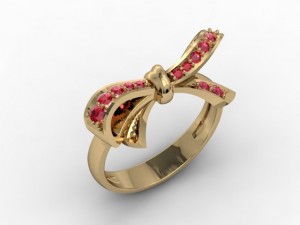 bow ring 3D Print Model