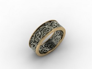 jewellery ring wedding Modelo de Impressão 3D