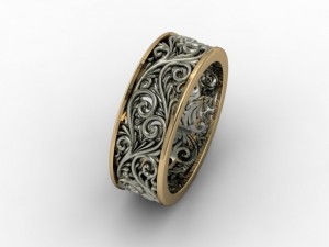 jewellery ring wedding Modelo de Impressão 3D