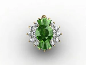 earring 3D Print Model