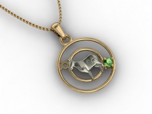 pendant taurus 3D Print Model