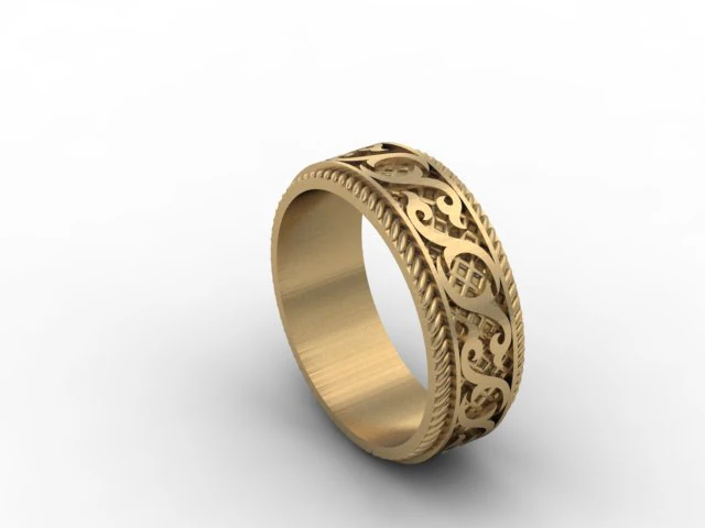 jewellery ring 3D Print Model .c4d .max .obj .3ds .fbx .stl .blend 