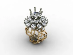 anello di gioielli Modello di stampa 3D