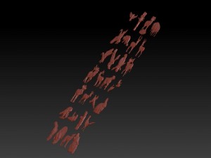 animals barelief pack Modèles 3D en vedette