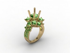 jewellery ring 3D Baskı Modeli
