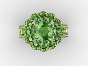 jewellery ring Modello di stampa 3D