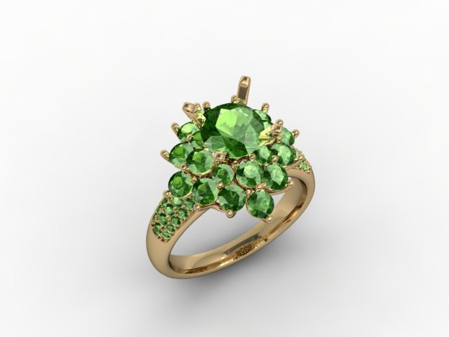 jewellery ring Modello di stampa 3D .c4d .max .obj .3ds .fbx .stl .blend 