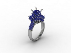jewellery ring Modello di stampa 3D