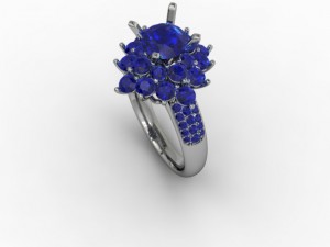 jewellery ring Modello di stampa 3D