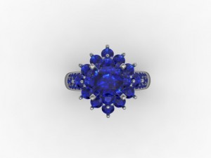 jewellery ring Modello di stampa 3D