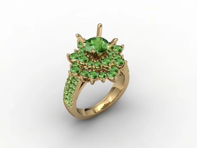 jewellery ring 3D Print Model .c4d .max .obj .3ds .fbx .stl .blend 