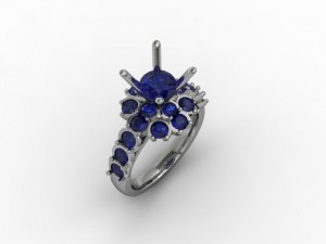 jewellery ring 3D Принт Модель