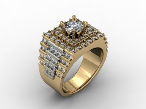 jewellery ring 3D 打印模型