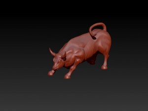 bull statue 3D Модель