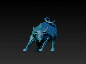 bull statue 3D Model