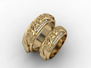 jewellery ring love 3D Print Model