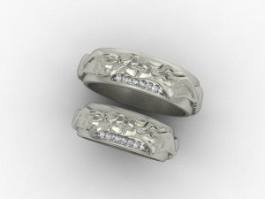 jewellery ring love Model do druku 3D