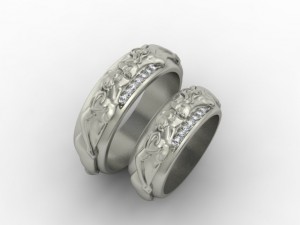 jewellery ring love Model do druku 3D