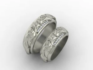 jewellery ring love 3D Print Model