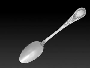 spoon Model do druku 3D