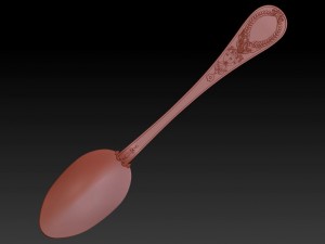 spoon 3D Print Model