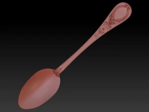spoon 3D Print Model