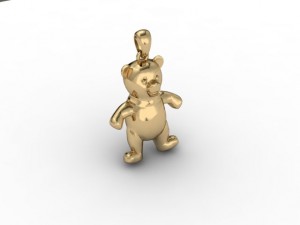 baby bear pendant 3D Druckmodell