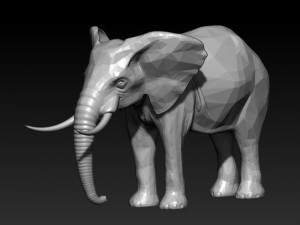 elephant Modelo 3D