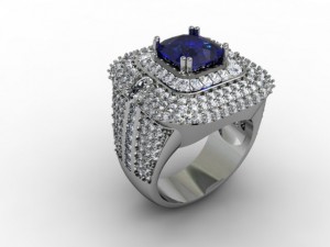 jewellery ring Model do druku 3D