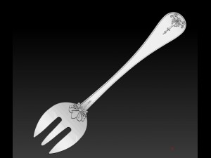 fork kitchen tool 3D Print Model