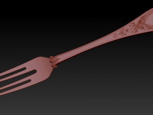 fork kitchen 3Dプリントモデル