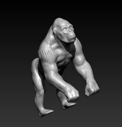 Gorilla 3d Model In Other 3dexport