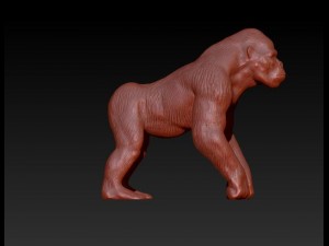 gorilla Modelo 3D