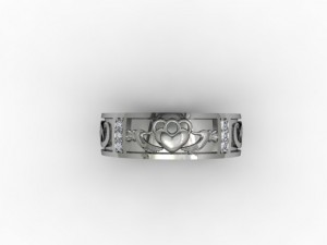 jewellery ring kladah 3D Baskı Modeli