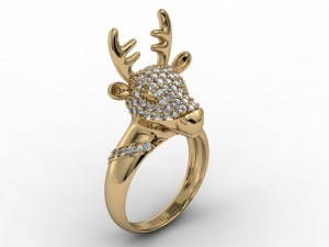 deer ring Modèles 3D en vedette