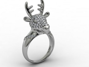 deer ring Modèles 3D en vedette