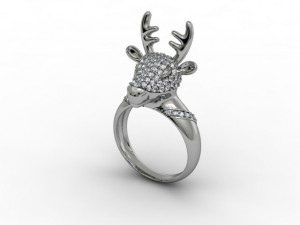 deer ring Modèles 3D en vedette