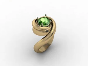 cincin perhiasan Model Cetak 3D