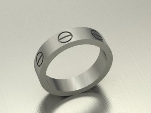 jewellery ring 3D प्रिंट मॉडल