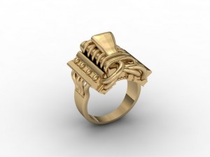 jewellery ring engine Modèles 3D en vedette