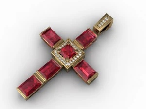 cross 3D Print Model