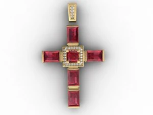 cross 3D Print Model