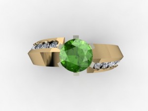 jewellery ring 3D-Druckmodell